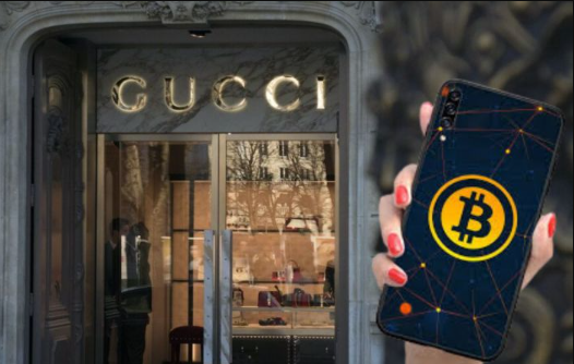 Gucci bắt đầu chấp nhận thanh toán bằng tiền mã hoá
